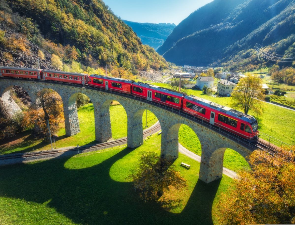 Bernina Express ile Bir Avrupa Masalı Turu