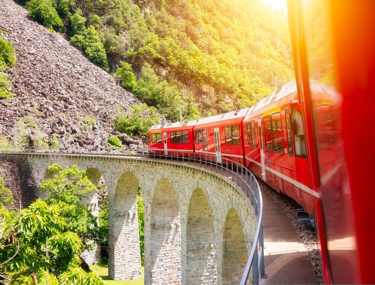Bernina Express ile Bir Avrupa Masalı Turu