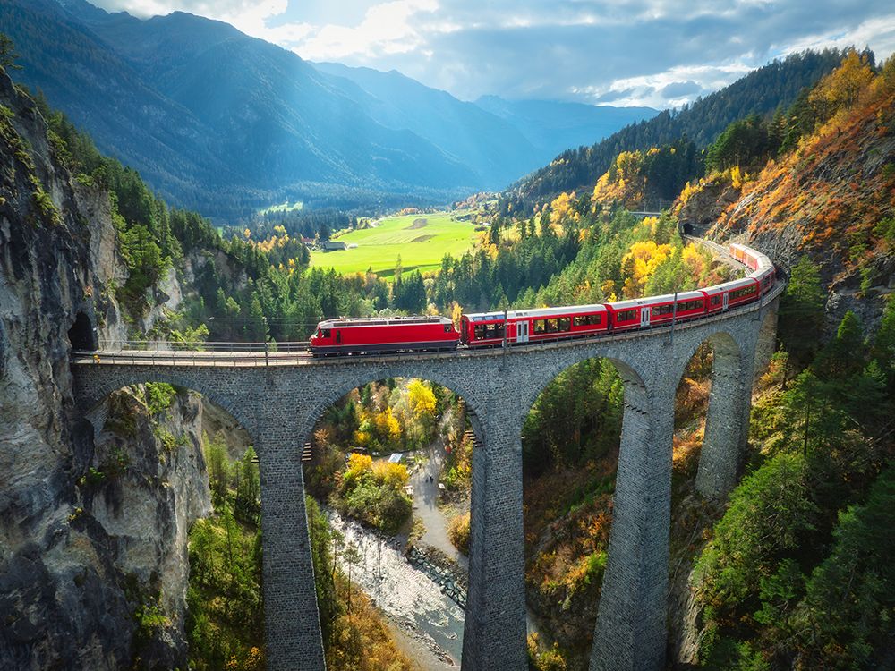 Bernina Express ile Bir Avrupa Masalı Turu